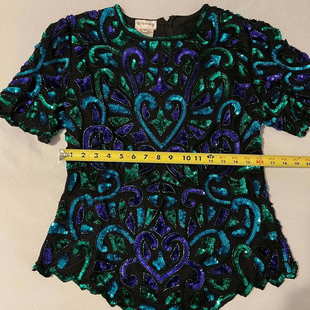 Sequined top - Picture 4 of 8
